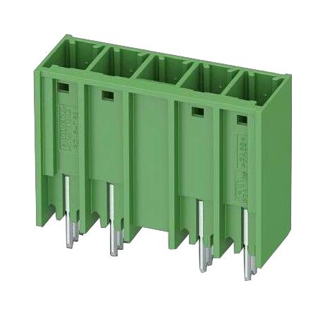 PCV 6/ 4-GL3-7,62 TERMINAL BLOCK, HEADER, 4POS, 41A PHOENIX CONTACT