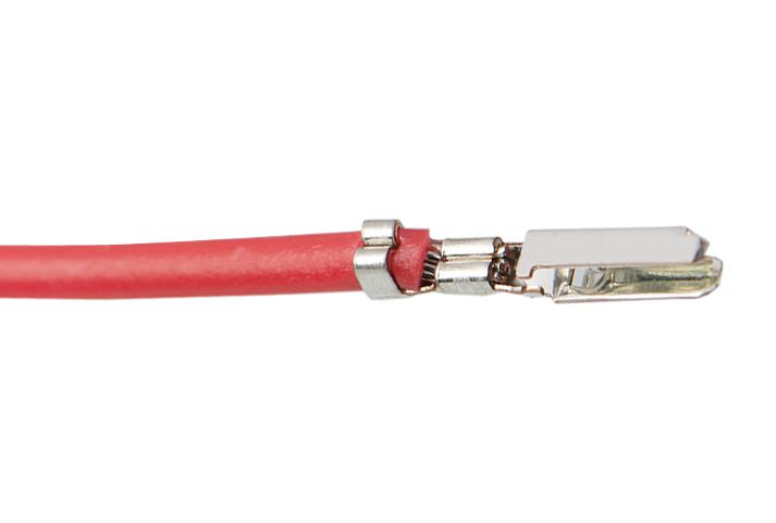 215710-2123 CABLE ASSY, CRIMP PIN-PIN, 225MM, RED MOLEX