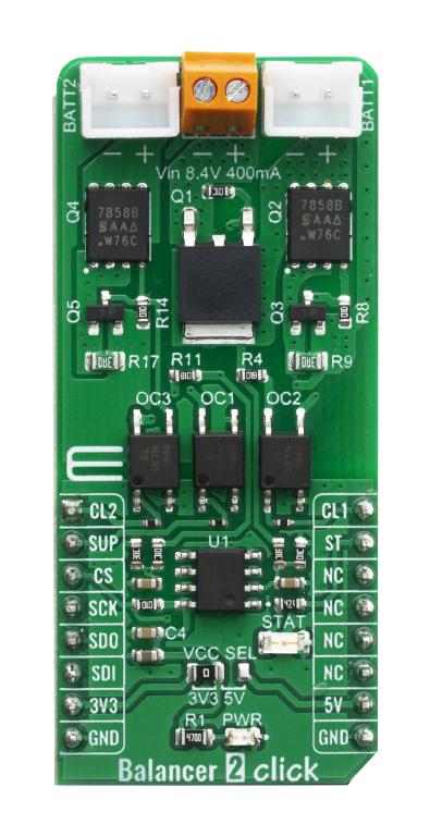 MIKROE-4058 BALANCER 2 CLICK BOARD MIKROELEKTRONIKA