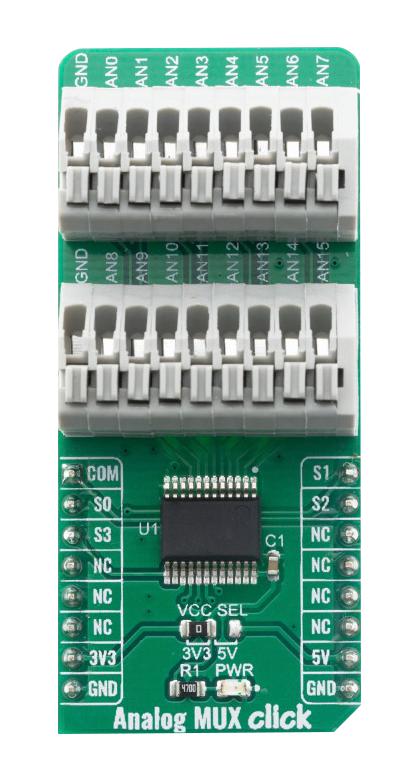 MIKROE-4111 ANALOG MUX CLICK BOARD MIKROELEKTRONIKA