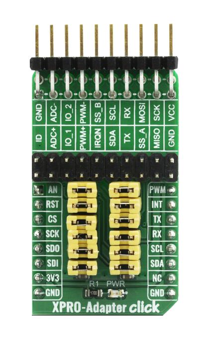 MIKROE-4123 XPRO-ADAPTER CLICK BOARD MIKROELEKTRONIKA