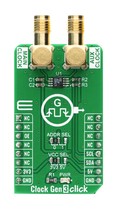 MIKROE-4171 CLOCK GEN 3 CLICK BOARD MIKROELEKTRONIKA