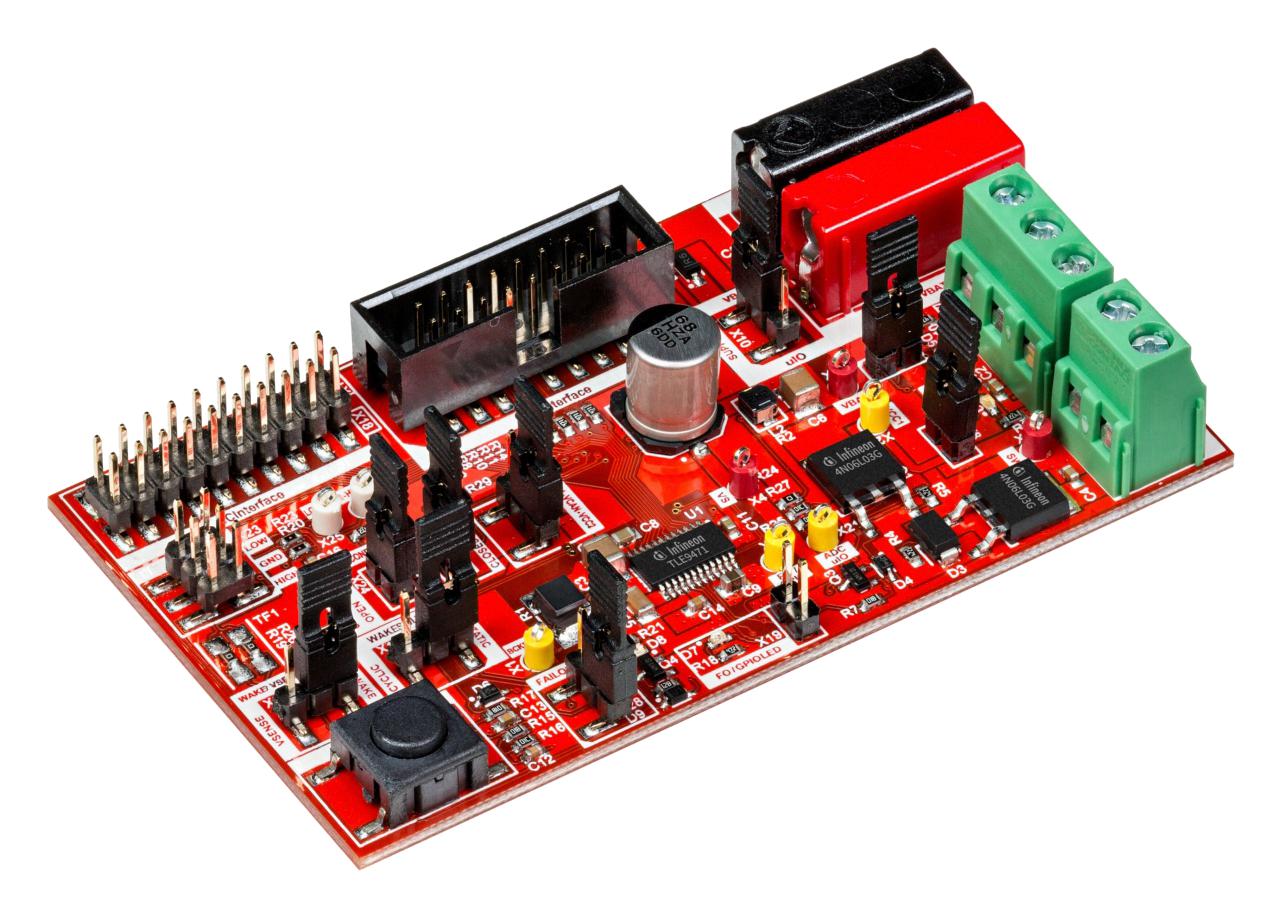 LITEDCDCSBCBOARDTOBO1 EVAL BOARD, SYSTEM BASIS CHIPS INFINEON