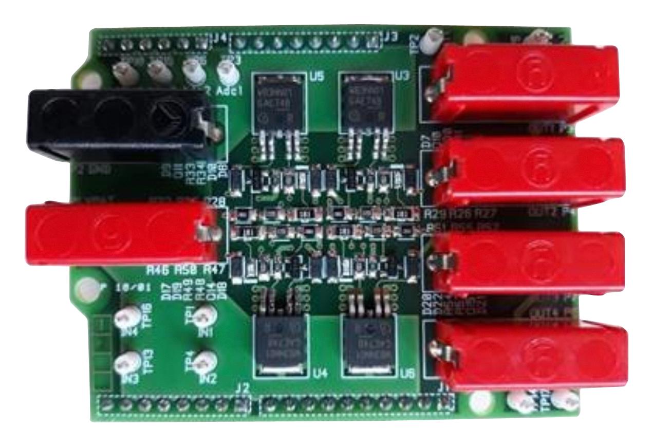 SHIELDBTS500251TEATOBO1 SHIELD, HIGH SIDE SWITCH, ARDUINO INFINEON