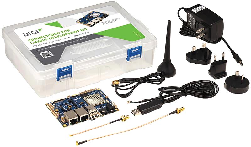 CC-WMX6UL-KIT SBC DEV KIT, ARM CORTEX-A7 MPU DIGI INTERNATIONAL