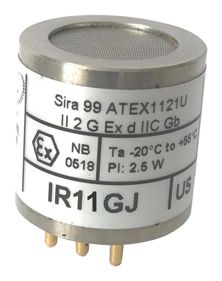IR11GJ GAS DETECTION SENSOR, CO2, 5PPM, NDIR AMPHENOL SGX SENSORTECH