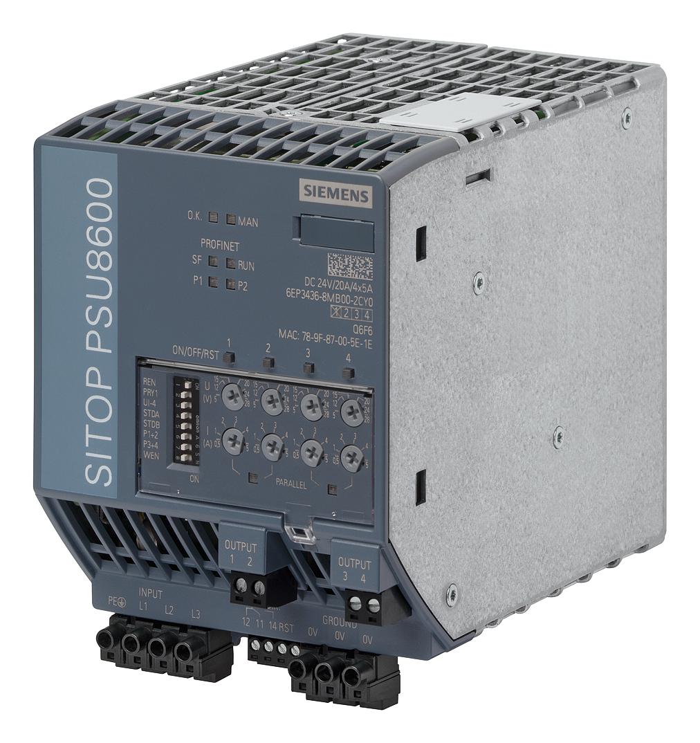 6EP3436-8MB00-2CP0 DIN RAIL MOUNT AC / DC CONVERTERS SIEMENS