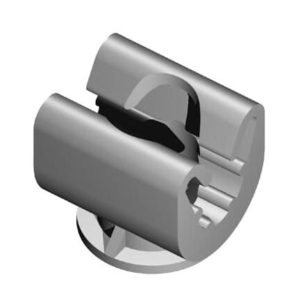 7TCA083570R0001 CP871-GREY PUSH IN CLIPS FOR 8MM DIA ABB