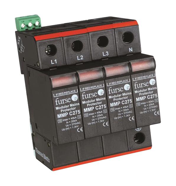 7TCA085430R0012 MMPC275/1 2-POLE PLUGABLE SPD, FOR SUPP ABB
