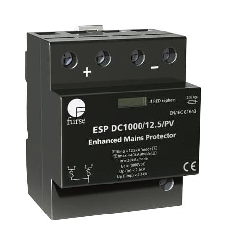 7TCA085460R0147 ESPDC55012.5PV-TYPE 1 12.5KA 10/350 ABB