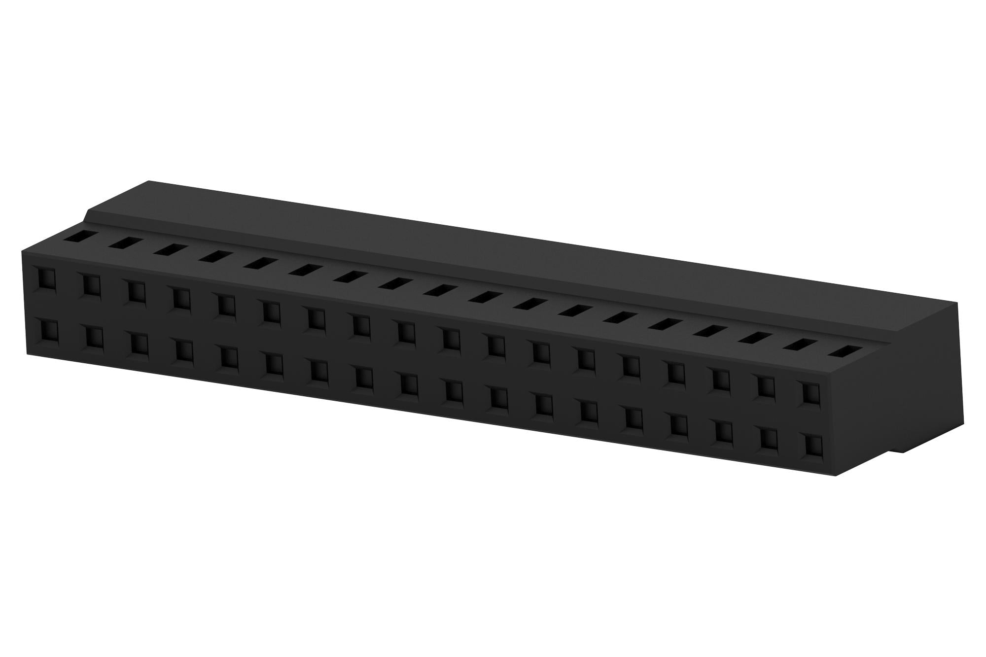 3-2316108-6 CONN HOUSING, RCPT, 36POS, 2ROW, 2MM TE CONNECTIVITY