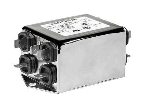 3-110-821 POWER LINE FILTER, INDUSTRIAL, 3A SCHURTER