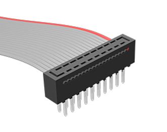 HCMD-05-T-08.00-01-N-G-R CABLE ASSY, IDC PLUG - RCPT, 203.2MM SAMTEC