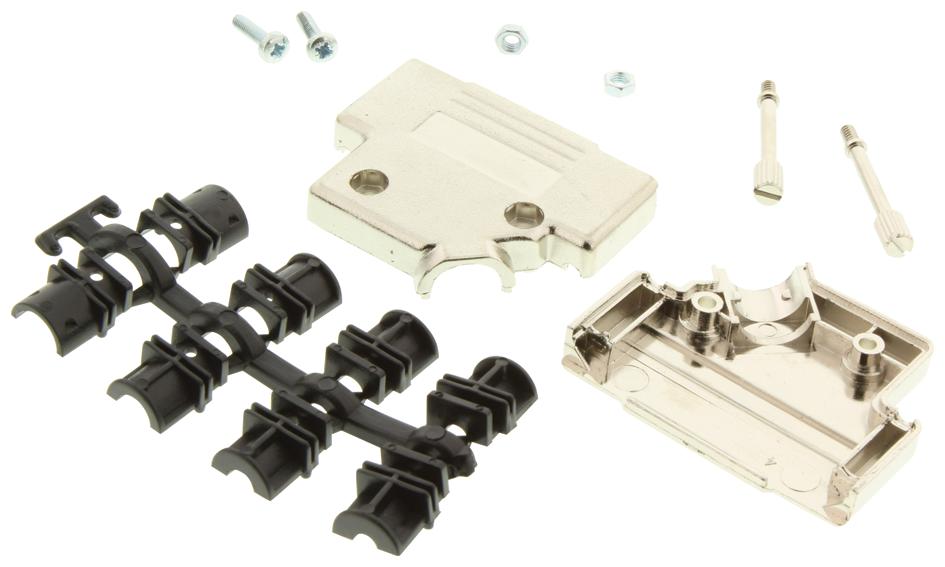 MHD45PK25-K BACKSHELL, D, 45DEG, 25WAY MH CONNECTORS
