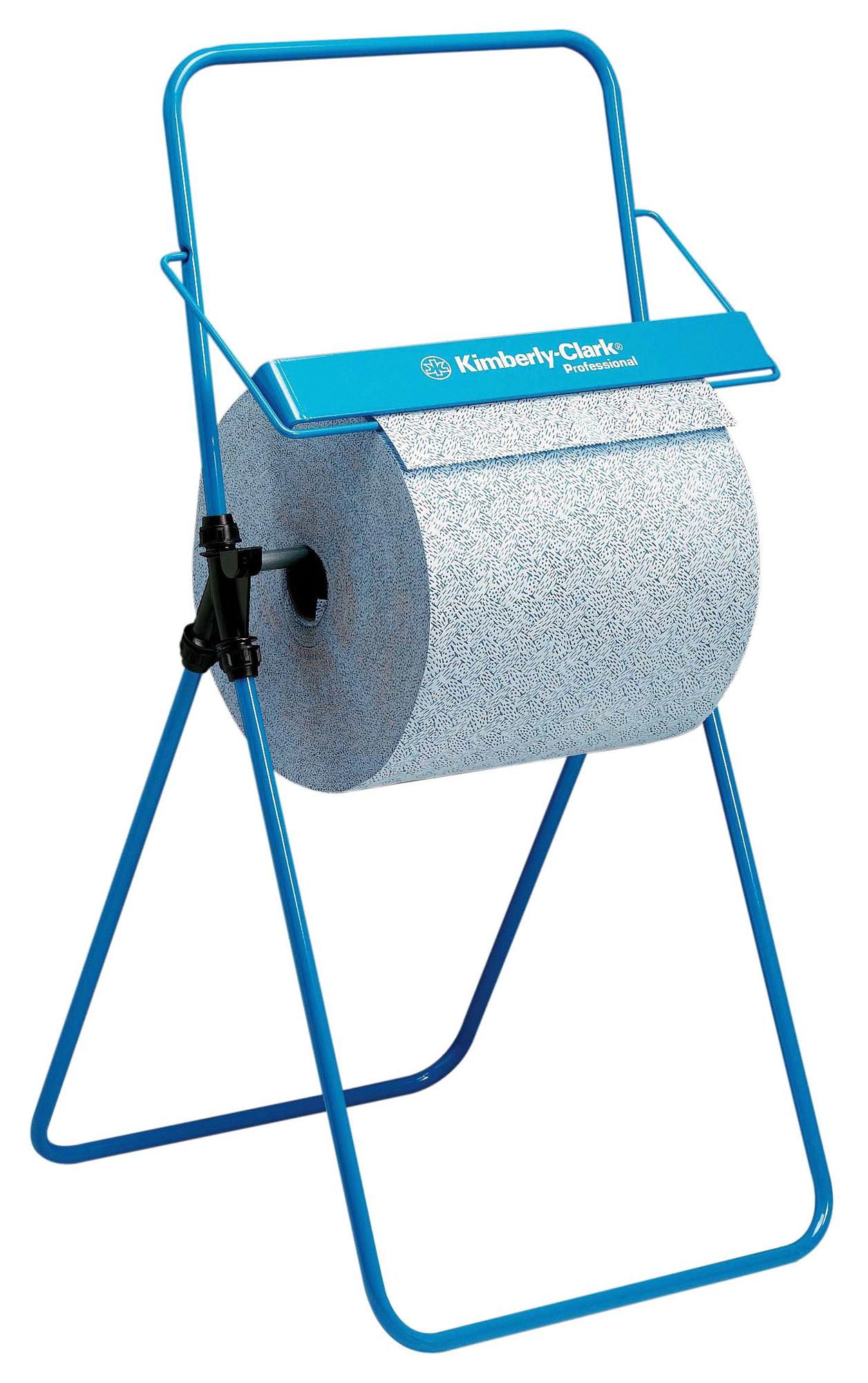 6154 FLOOR STANDING WIPER DISPENSER, BLUE KIMBERLY CLARK