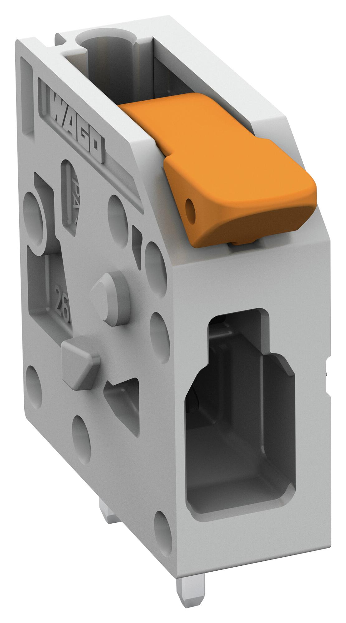 2604-1101 TERMINAL BLOCK, WTB, 1POS, 24-12AWG WAGO