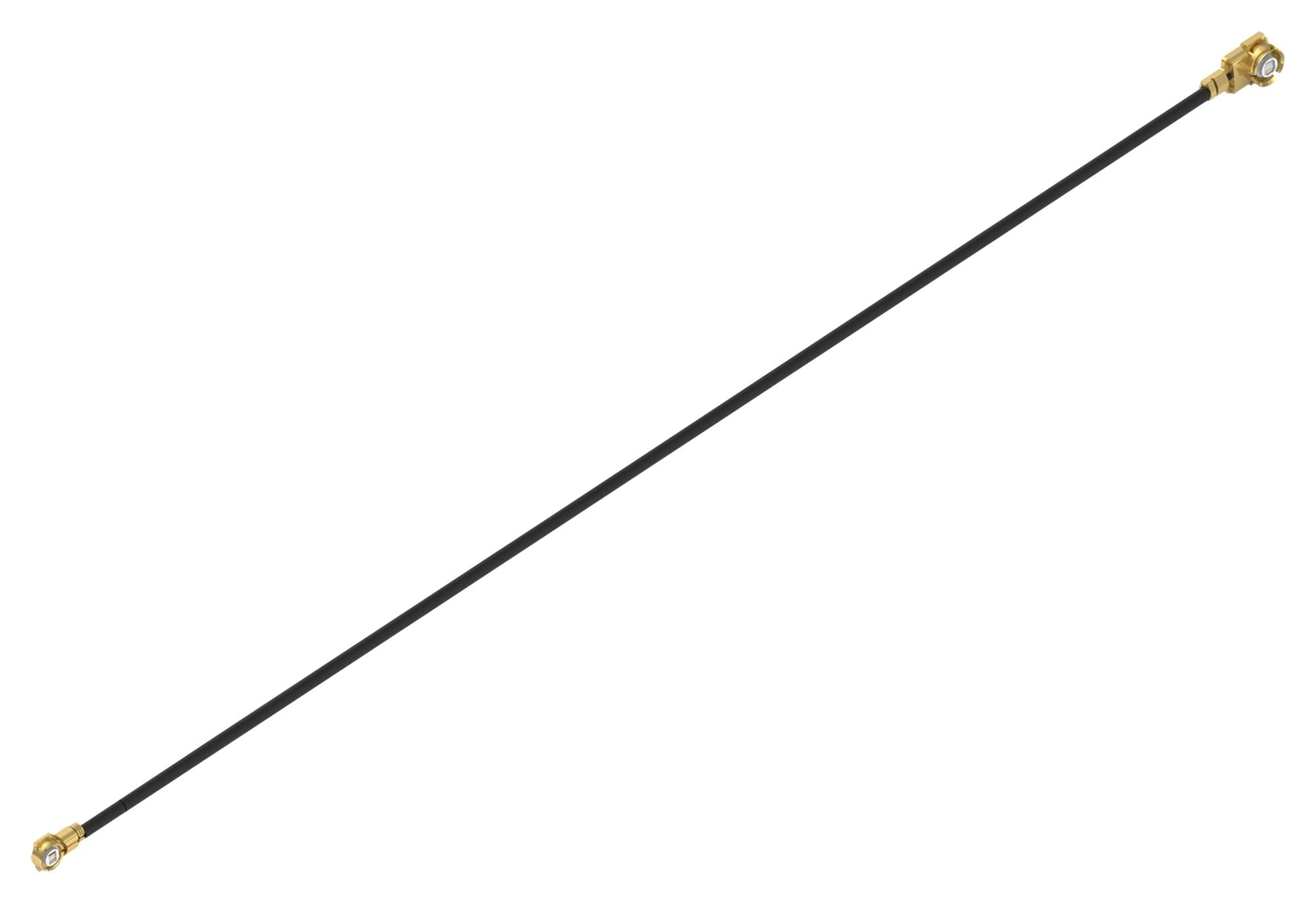 2016677-4 RF COAX CABLE, UMCC PLUG-PLUG, 200MM TE CONNECTIVITY