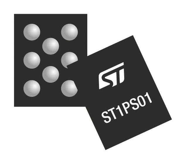 ST1PS01HJR DC/DC CONV, SYNC BUCK, 2MHZ, 85DEG C STMICROELECTRONICS