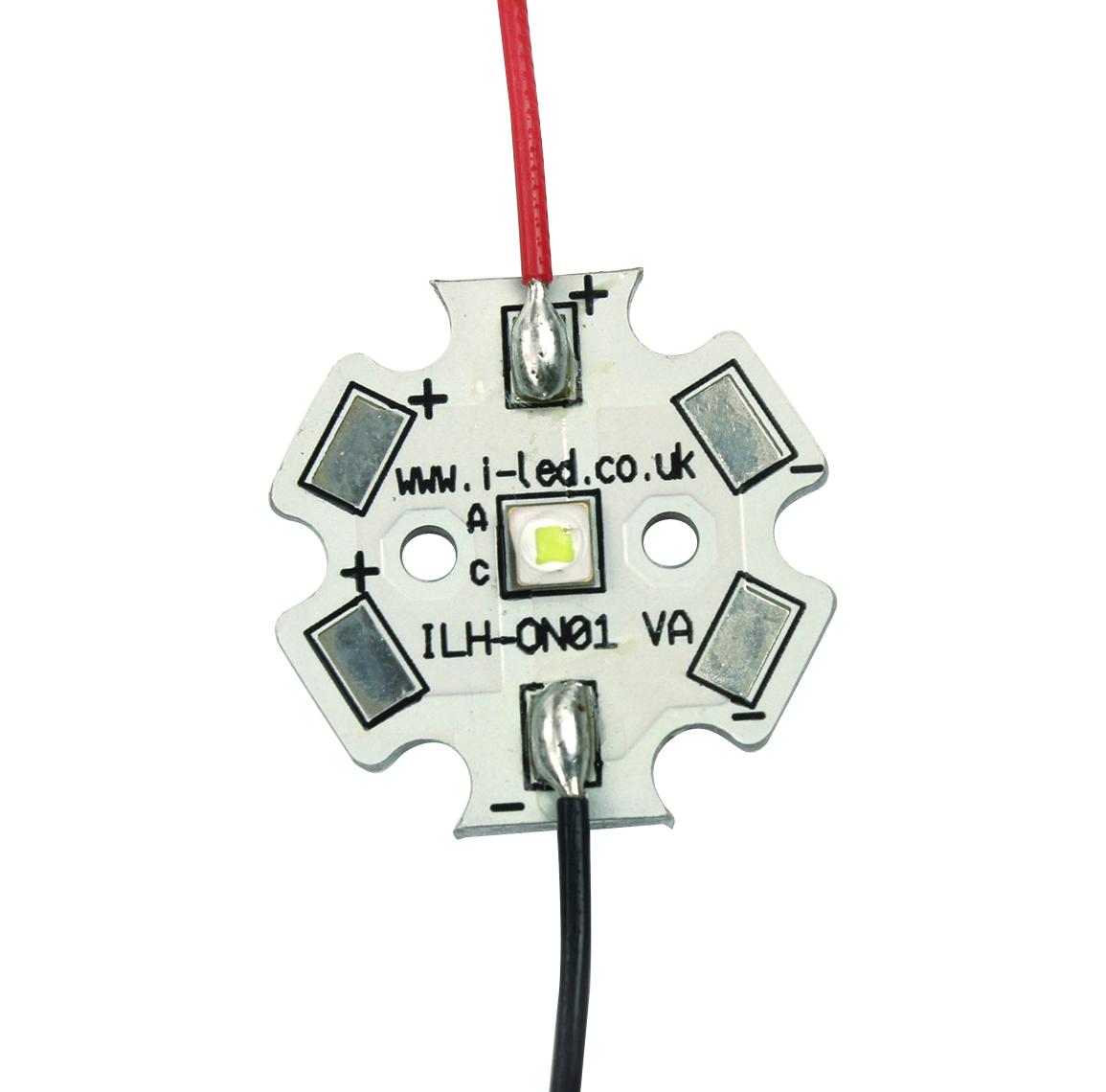 ILH-ON01-ULWH-SC211-WIR200. LED MOD, ULTRA WHT, 6500K, 130LM, 0.99W INTELLIGENT LED SOLUTIONS