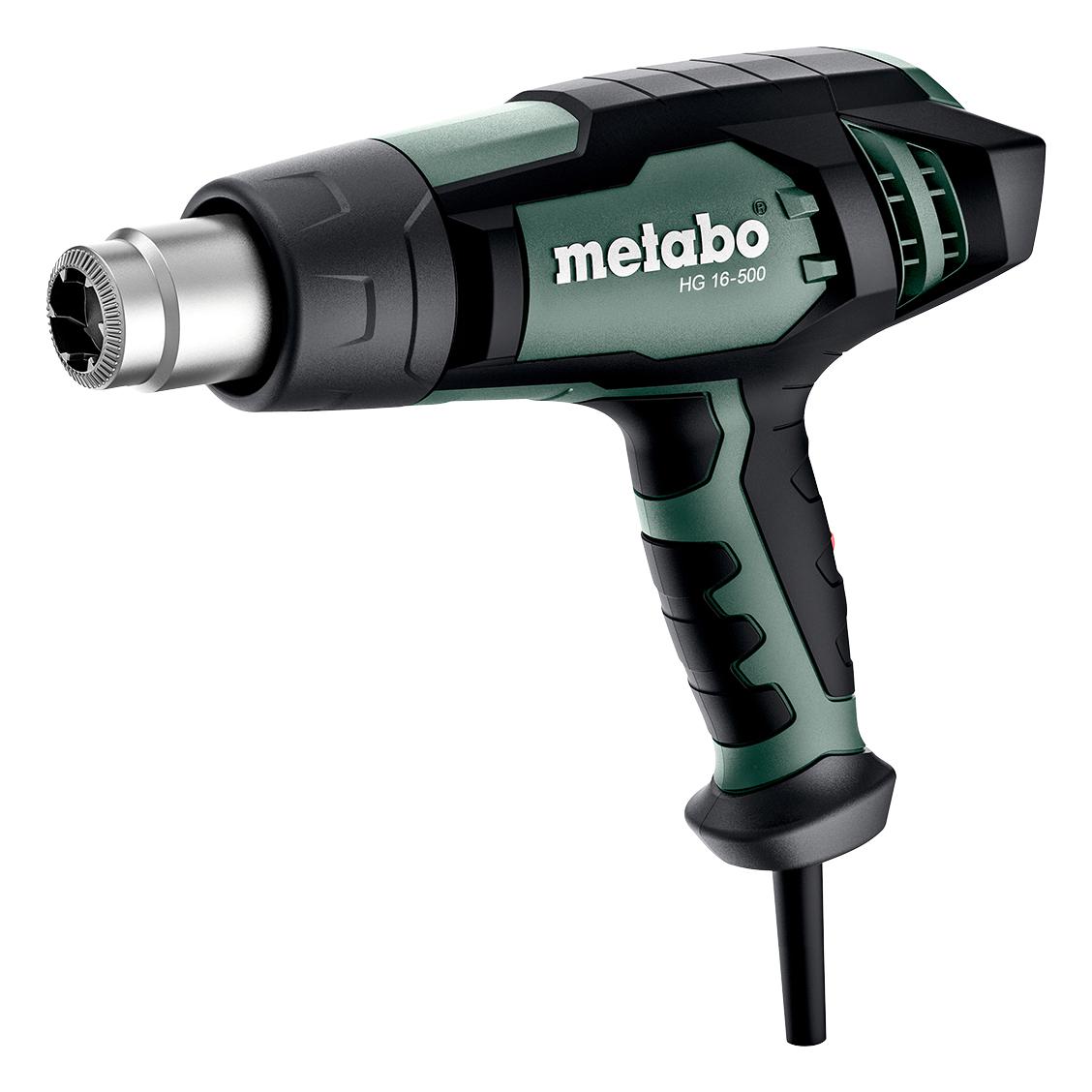 HG 16-500 HEAT GUN, 1.6KW, 500DEG C, 240V, 450LPM METABO