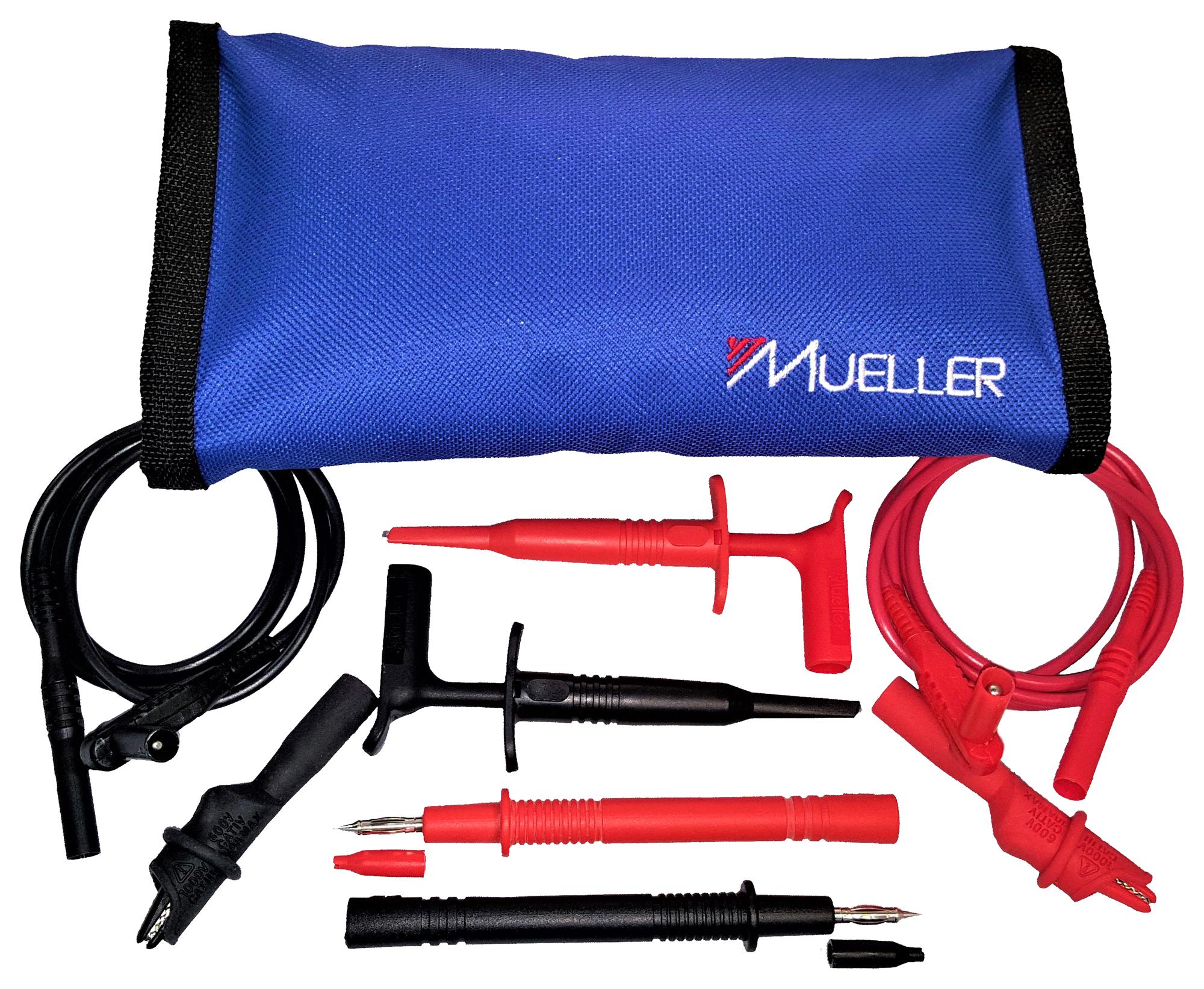 KT-MMPS TEST LEAD SET, MULTIMETER MUELLER ELECTRIC