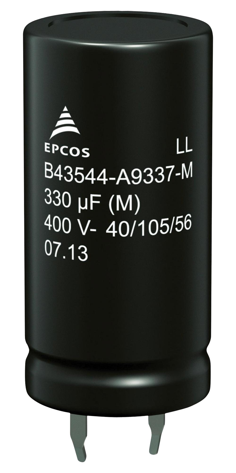 B43647A5127M057 CAP, 120UF, 450V, ALU ELEC, SNAP-IN EPCOS