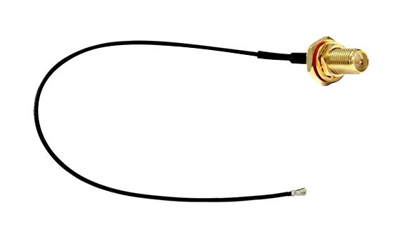 MP005946 RF CABLE, SMA RP BHD-MHF 4L PLUG, 100MM MULTICOMP PRO