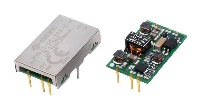 PYBJ3-D5-S5-D DC-DC CONVERTER, 5V, 0.6A CUI