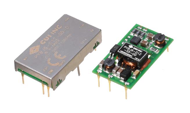 PYBJ6-D24-S12-OD DC-DC CONVERTER, 12V, 0.5A CUI