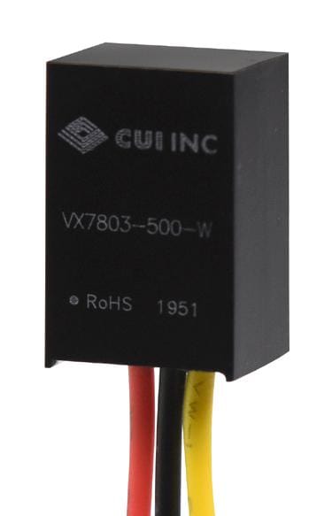 VX7805-500-W DC-DC CONVERTER, +/- 5V, 0.5A CUI
