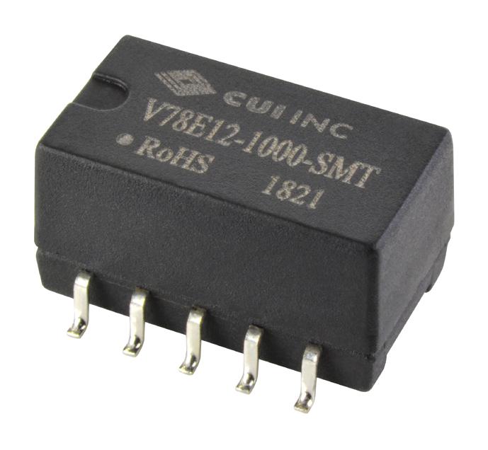 V78E12-1000-SMT-TR DC-DC CONVERTER, FIXED, ADJ, 12V CUI