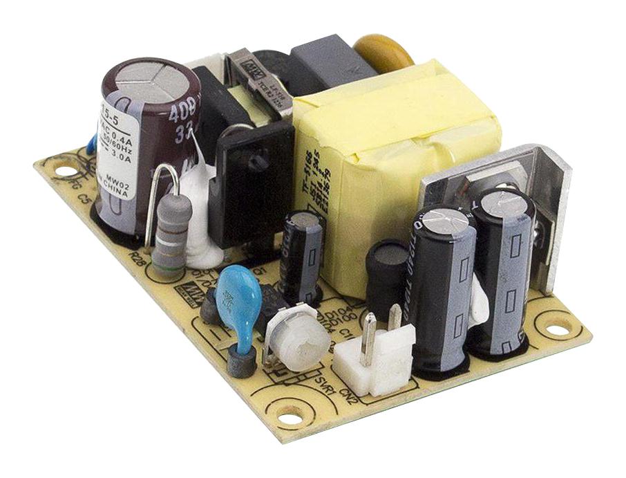 EPS-15-12 POWER SUPPLY, AC-DC, 12V, 1.25A, 15W MEAN WELL