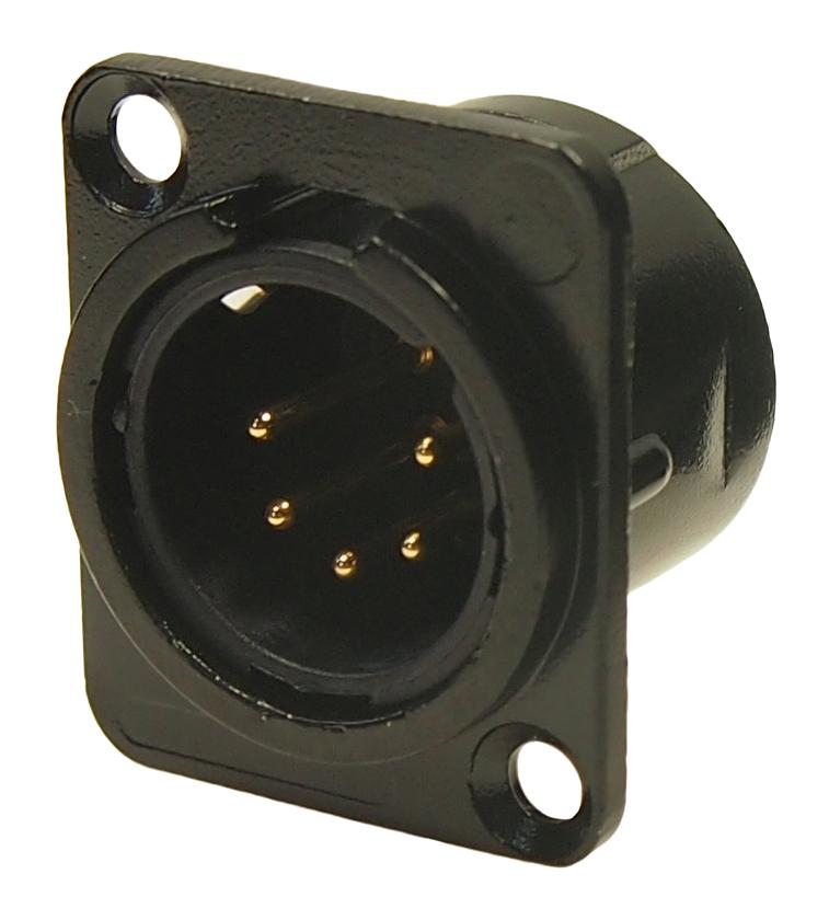 FC61955 XLR CONNECTOR, PLUG, 5POS, PANEL CLIFF ELECTRONIC COMPONENTS