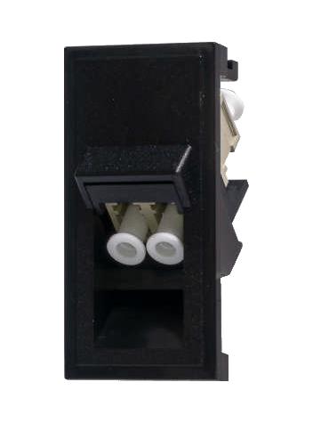 OL45MMBXAX FIBER OPTIC ADAPTER, LC-LC DUPLEX TUK