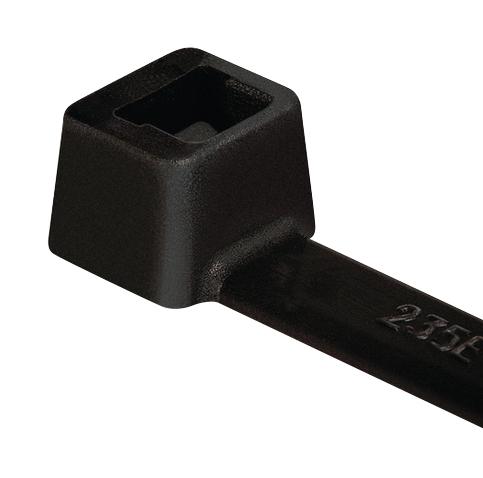 111-08290 CABLE TIE, 300MM, PA66W, BLACK HELLERMANNTYTON