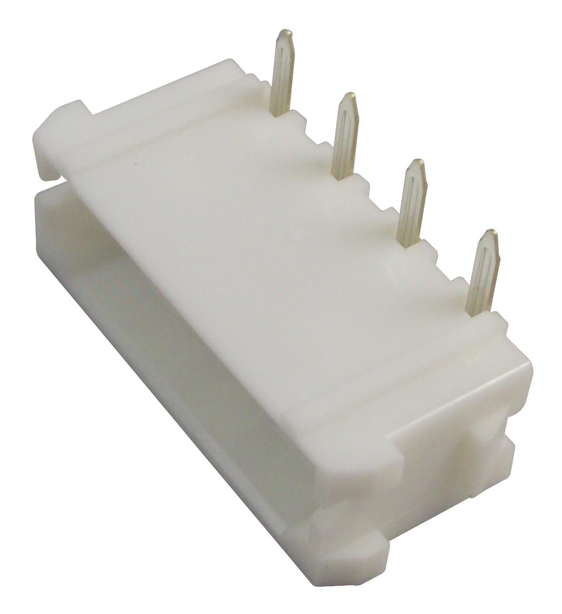 LC-04A HEADER, SHROUDED, SIDE ENTRY JST (JAPAN SOLDERLESS TERMINALS)