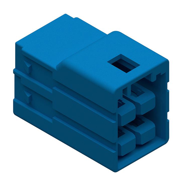 206996-2401 CONN HOUSING, RCPT, 4POS, 4.5MM, BLUE MOLEX