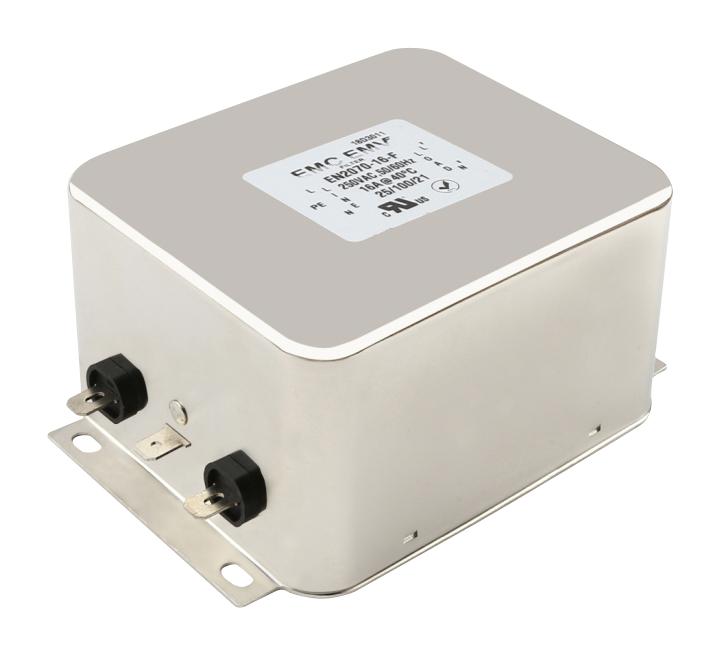 A-EN2080-12-F POWER LINE FILTER, 1 PHASE, 12A, QC UNITED AUTOMATION