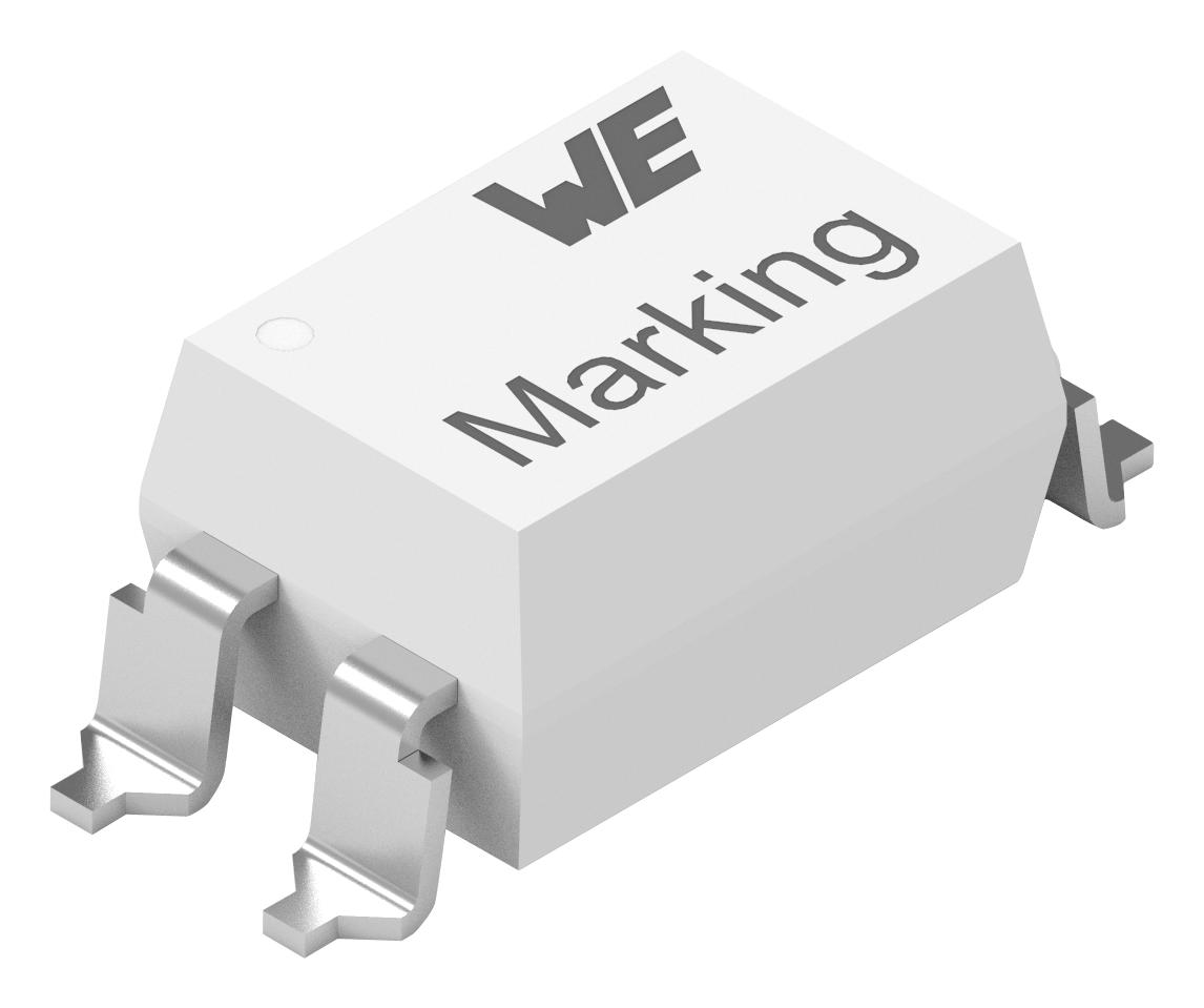 140814243000 OPTOCOUPLER, TRANSISTOR, 80V, SMDIP-4 WURTH ELEKTRONIK