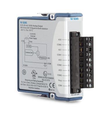 779334-02 CURRENT OUTPUT MODULE, 16BIT, 100KSPS NI
