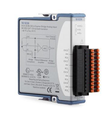 779994-01 STRAIN/BRIDGE I/P MODULE, 24BIT, 10KSPS NI