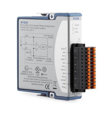 785995-01 STRAIN/BRIDGE I/P MODULE, 24BIT, 10KSPS NI