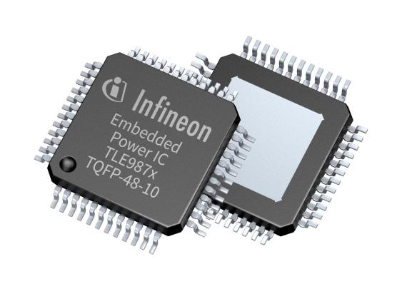 TLE9877QTW40XUMA1 MCU, AEC-Q100, 32BIT, 40MHZ, TQFP-48 INFINEON