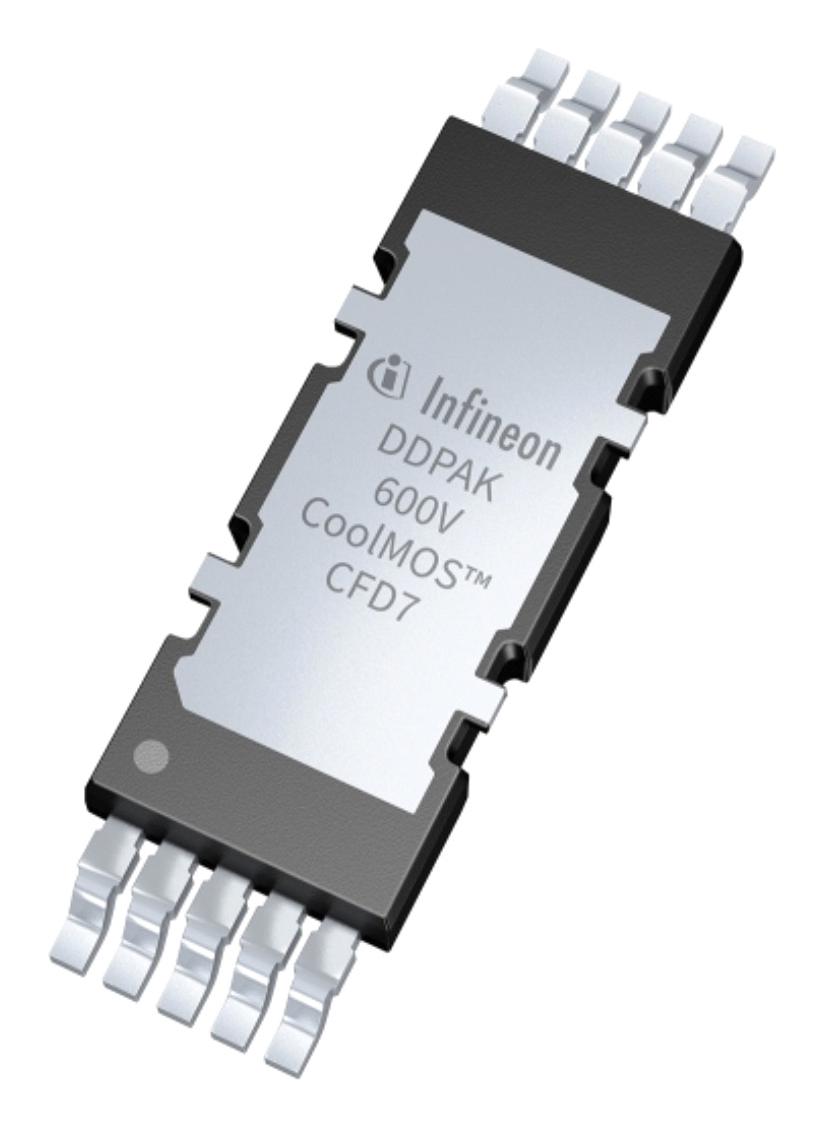 IPDD60R090CFD7XTMA1 MOSFET, N-CH, 600V, 33A, HDSOP INFINEON