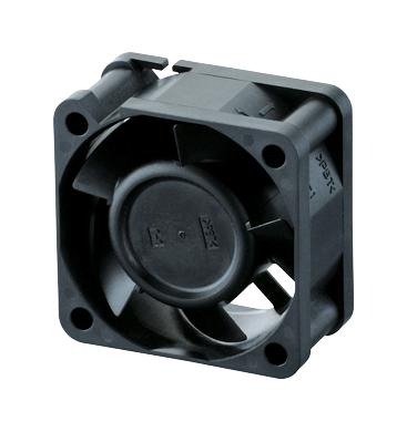04020VA-12N-AA-00 AXIAL FAN, 40MM, 12VDC, 10.2CFM, 31.4DB NMB TECHNOLOGIES
