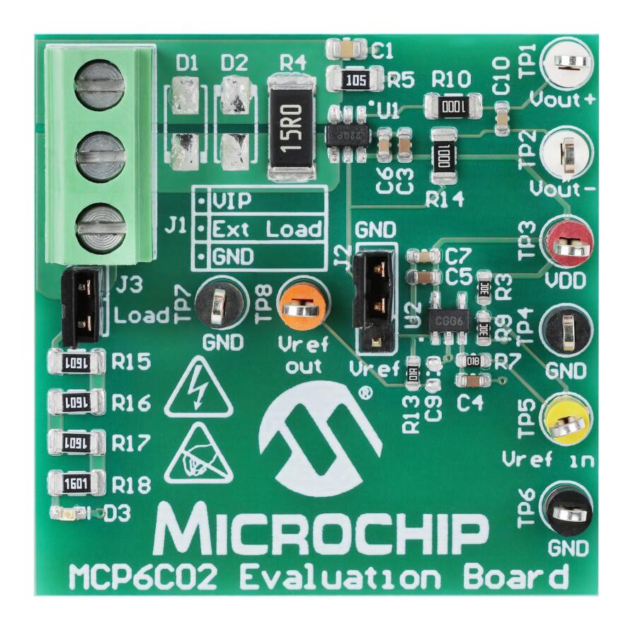ADM01104 EVAL BOARD, CURRENT SENSE AMPLIFIER MICROCHIP