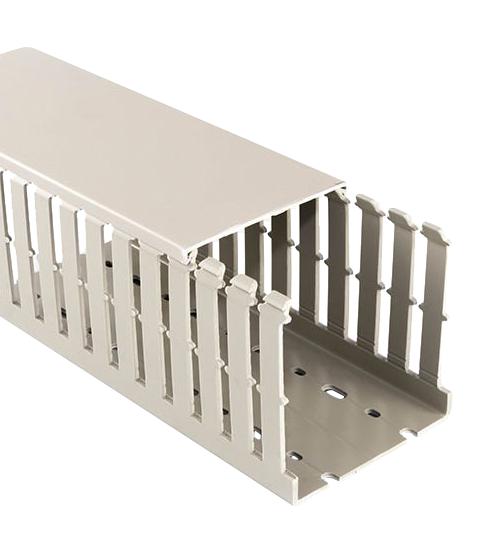 10450124Y OPEN SLOT DUCT, PVC, GRY, 75X125MM BETADUCT