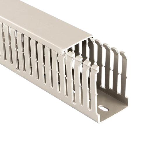 10470104Y NARROW SLOT DUCT, PVC, GRY, 75X100MM BETADUCT