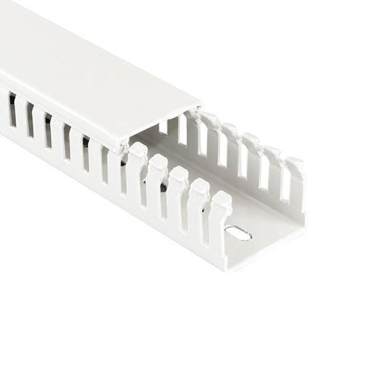 20450022H OPEN SLOT DUCT, PC/ABS, GRY, 37.5X25MM BETADUCT