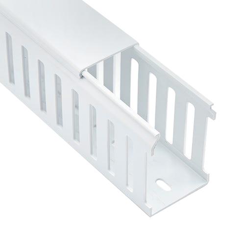 20460034H CLOSED SLOT DUCT, PC/ABS, GRY, 75X37.5MM BETADUCT